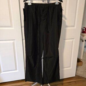 NWT NVFelix black drawstring active pants with cinched leg ends  sz XXL